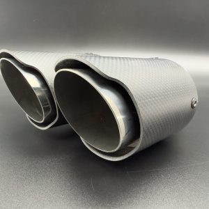 Cola doble redonda carbono 80mm 7157L