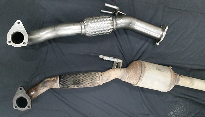 Piezas para escapes realizadas en DCC Racing
