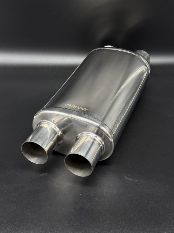 Silenciador doble entrada 2 x 60