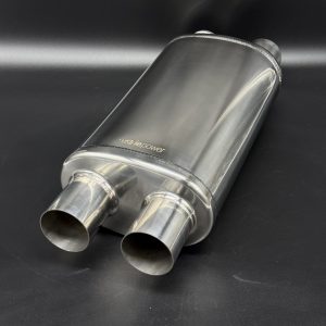 Silenciador doble entrada 2 x 60