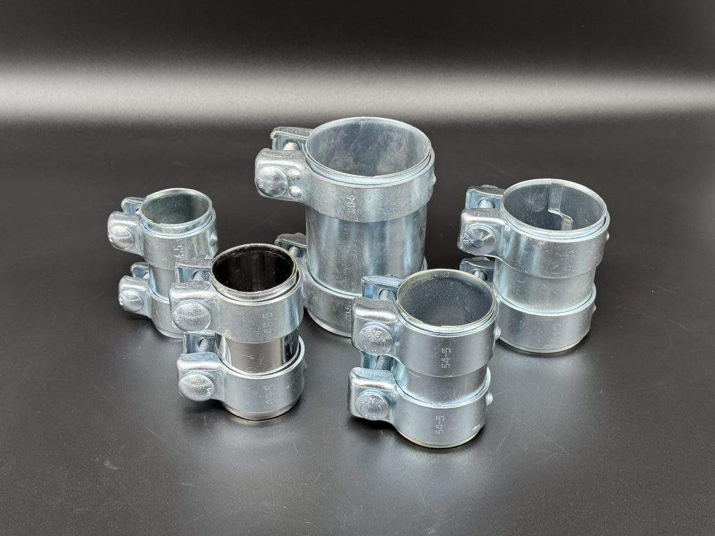 Abrazadera tipo vag de unión doble tornillo