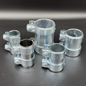 Abrazadera tipo vag de unión doble tornillo