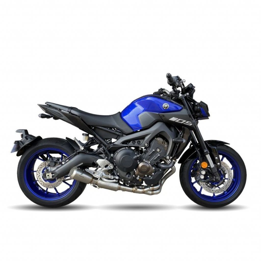 Escape completo homologado IXRACE MK2 Inox Yamaha MT09 Y TRAZER 2013–2020